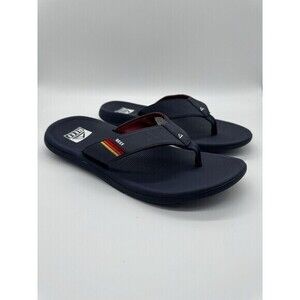 Reef Santa Ana Men's Gray Flip Flop Beach Sandal Shoes Size 12 EU 45